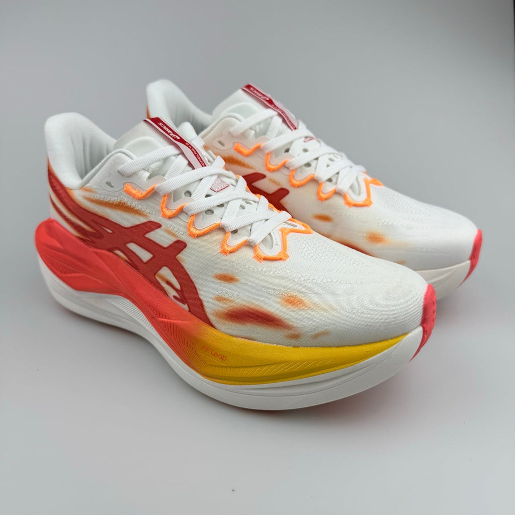 Nike LeBron 20 Basketball Shoes in White Red Yellow - product image from the listing.