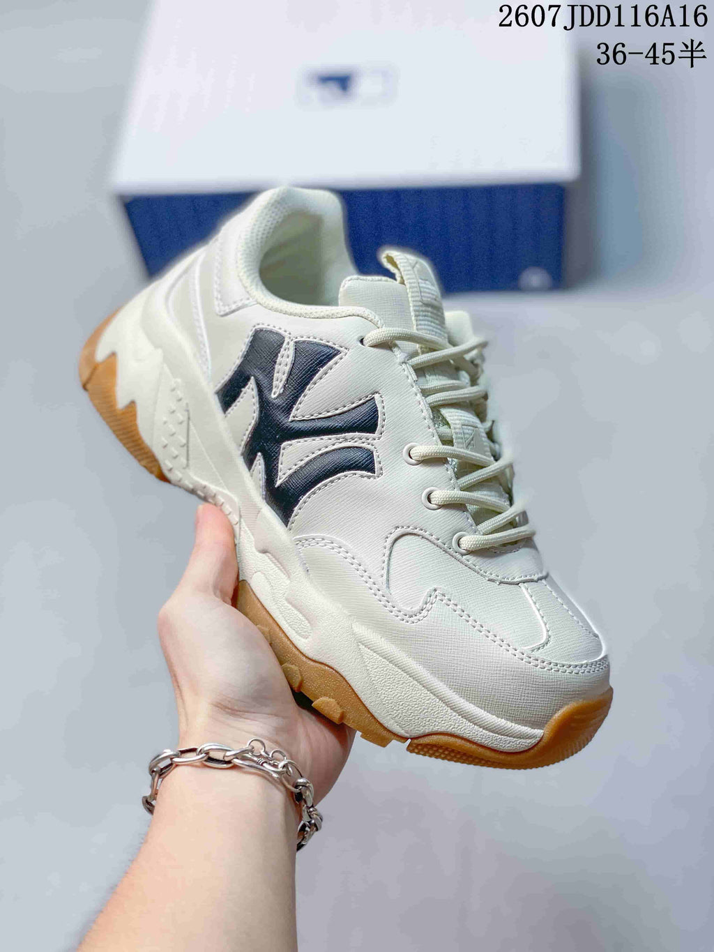 MLB Bigball Chunky Window Trainers Off-White 3ASHBNA3N - product image from the listing.