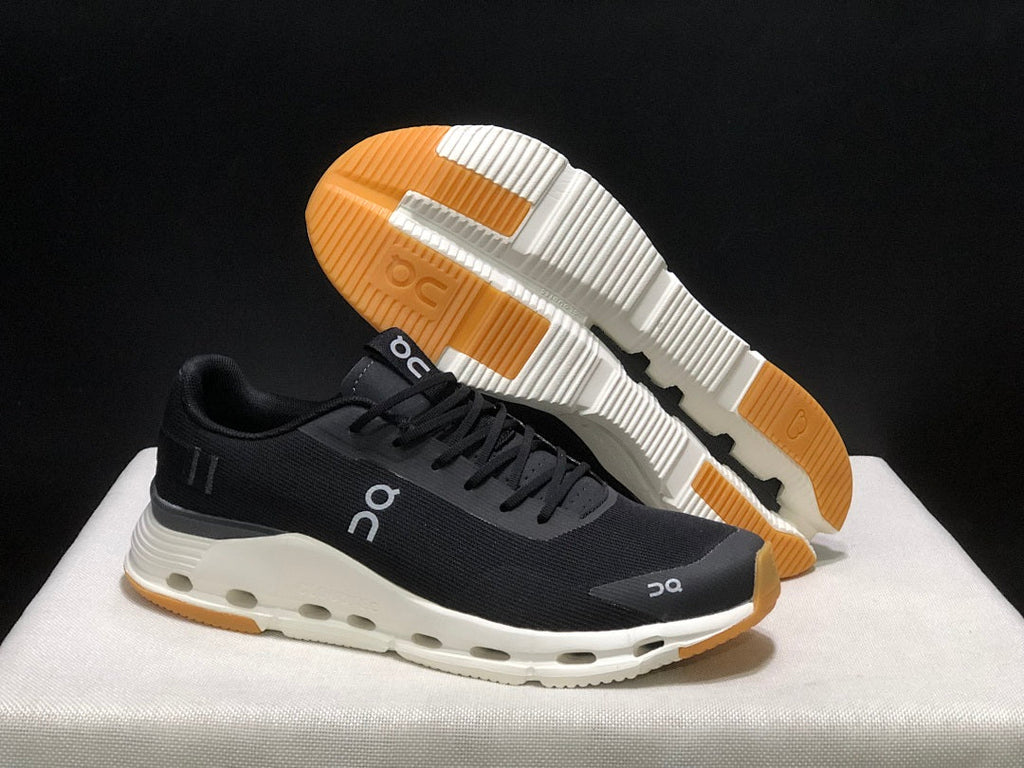 On Cloudnova Form 2 Sneakers in Black Ivory - product image from the listing.
