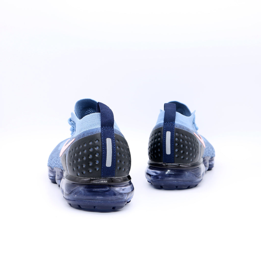 Nike Air VaporMax Flyknit Sneakers in Blue 942842-401 - product image from the listing.