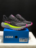 HOKA Arahi 8 Running Shoes, Black and Neon in Yellow - product image from the listing.