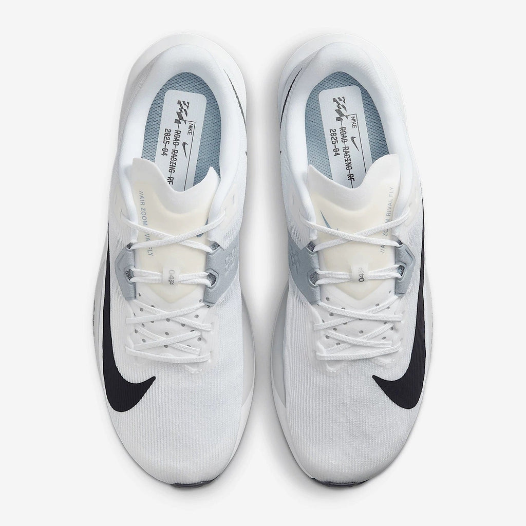 Nike Air Zoom Rival Fly 4 Running Shoes FV6040-102 in Gray White - product image from the listing.