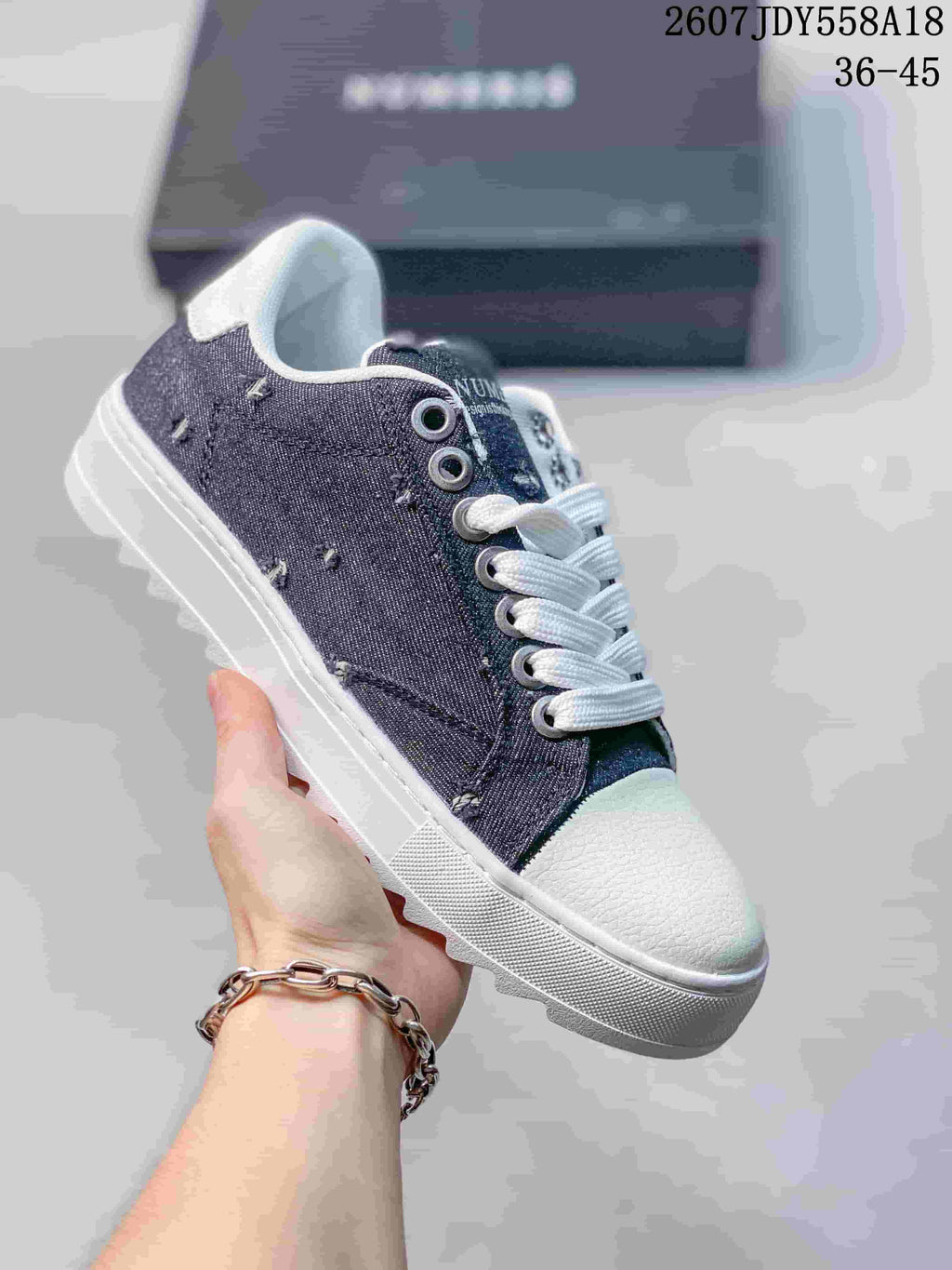 NUMERIS Low-Cut Platform Sneakers in Multiple Colorways - product image from the listing.