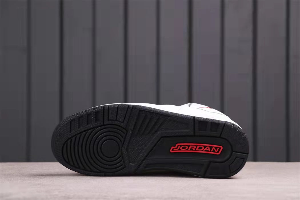 Jordan 23 Low Sneakers in White Black AR1522-100 - product image from the listing.