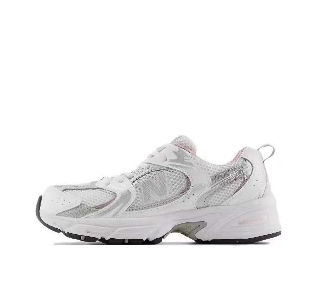 New Balance 530 Sneakers in White and Gray GR530GK - product image from the listing.