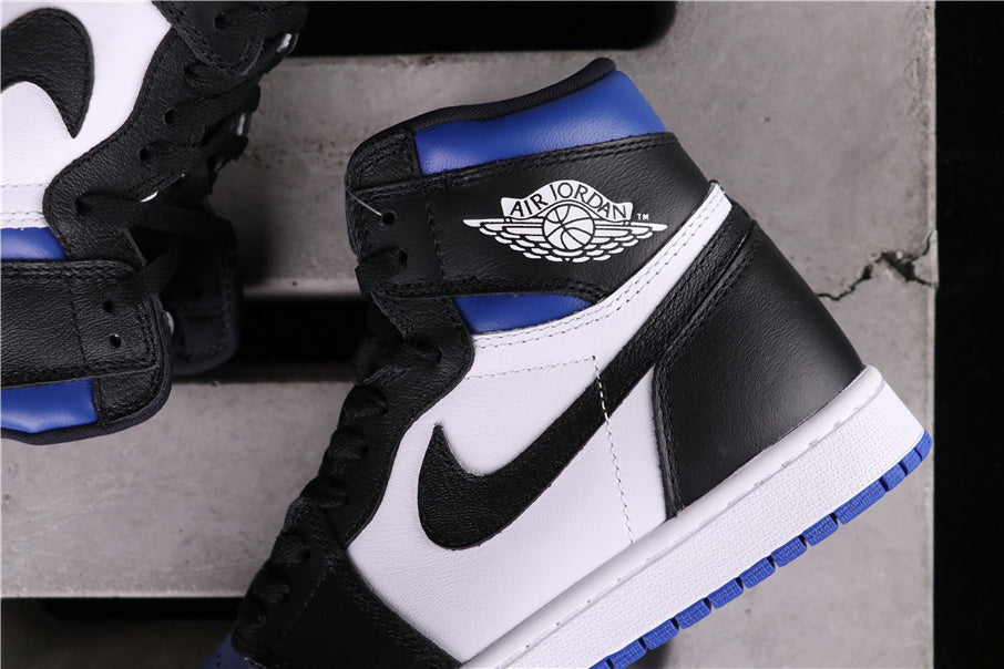 Air Jordan 1 High OG Court Sneakers in Purple 555088-041 - product image from the listing.