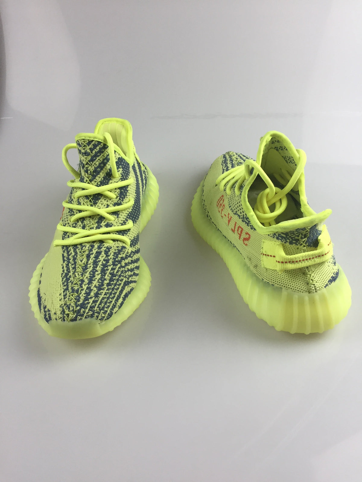 Navy and Volt Jordan Flight Club 91 Sneakers - product image from the listing.