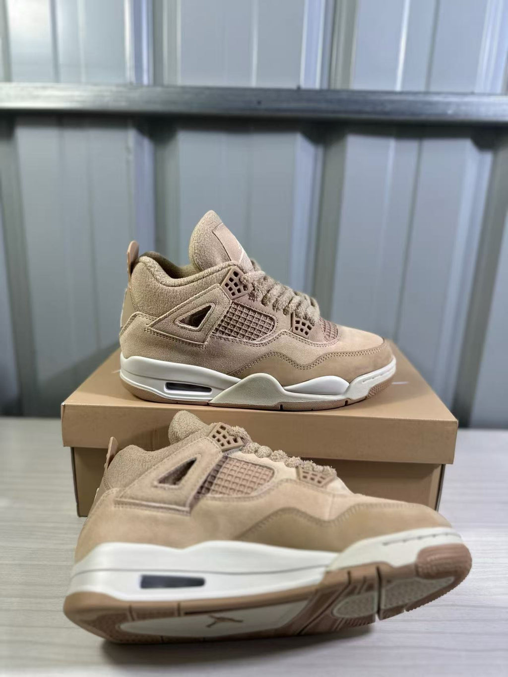 Air Jordan 4 Retro Desert Yellow HV0823-200 - product image from the listing.