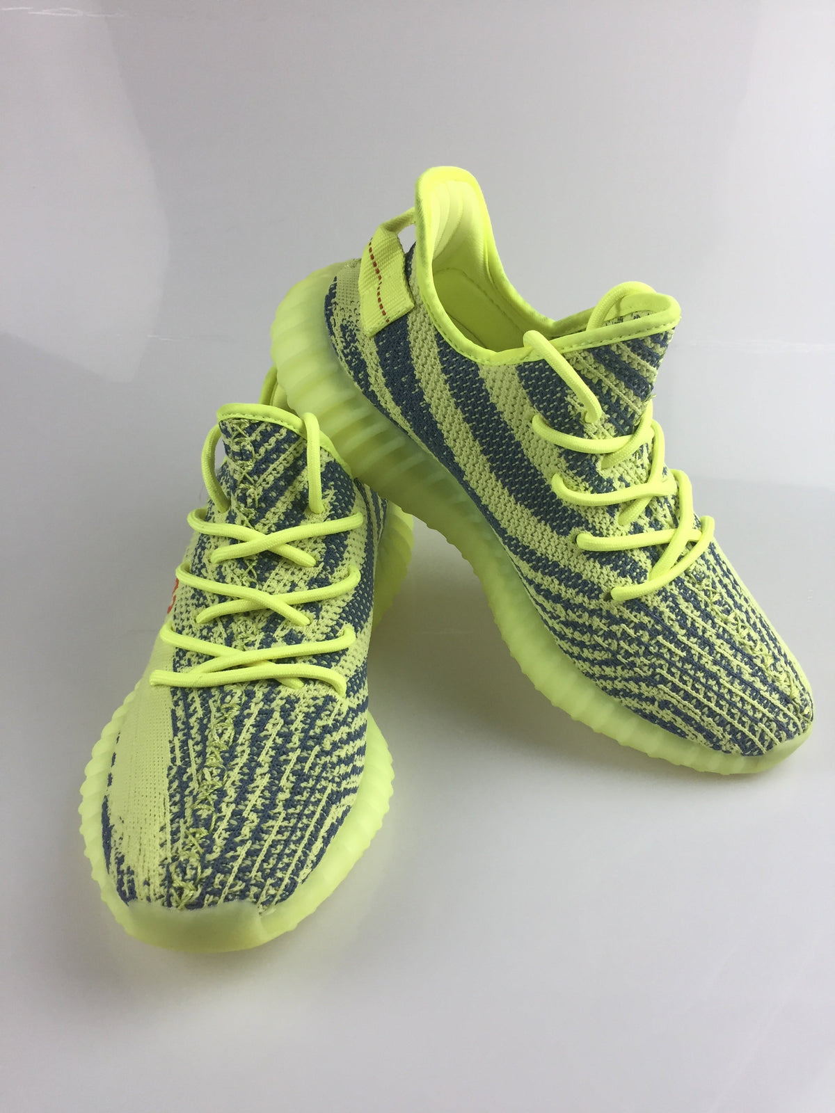 Navy and Volt Jordan Flight Club 91 Sneakers - product image from the listing.