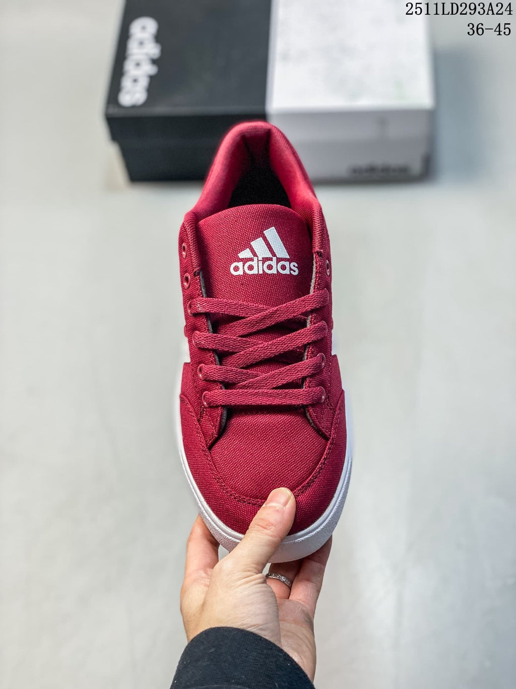 adidas GVP Canvas STR Sneakers in Red White B23999 - product image from the listing.