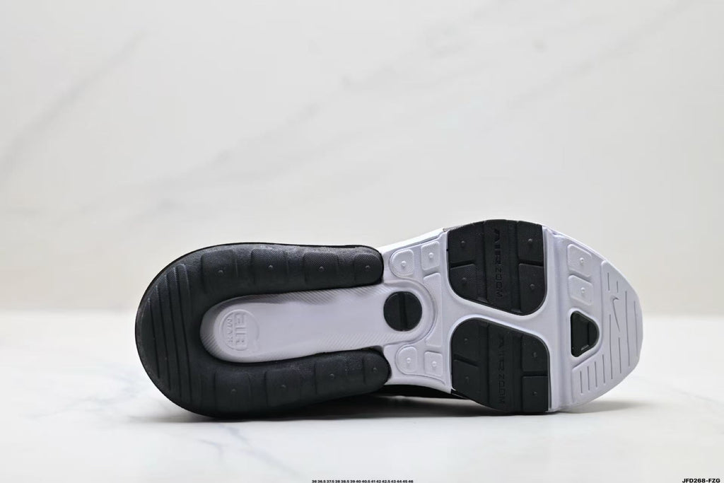 Nike Air Max 270 Sneakers in Black and White - product image from the listing.
