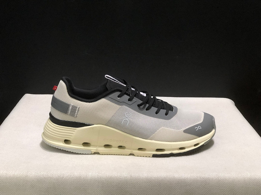 Pearl and Black On Cloudnova Form 2 Sneakers - product image from the listing.