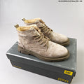 Footwear Beige Lace-Up Chukka Boots by CAT - product image from the listing.