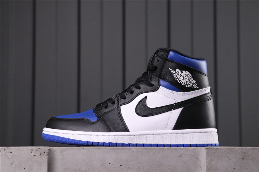 Air Jordan 1 High OG Court Sneakers in Purple 555088-041 - product image from the listing.
