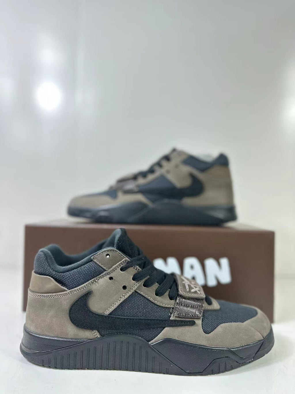 Jordan Jumpman Jack TR in Black Brown FZ8117-204 - product image from the listing.