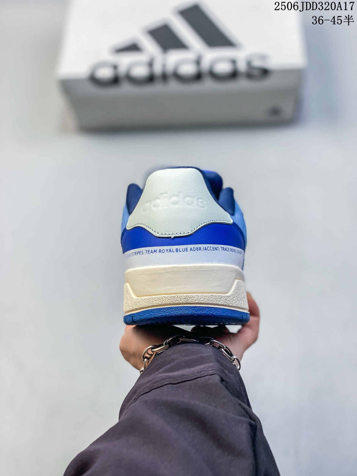 adidas Entrap Trainers White and Royal Blue GW5499 FY6076 - product image from the listing.