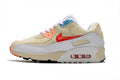 Nike Air Max 90 Sneakers in Cream Red Blue - product image from the listing.