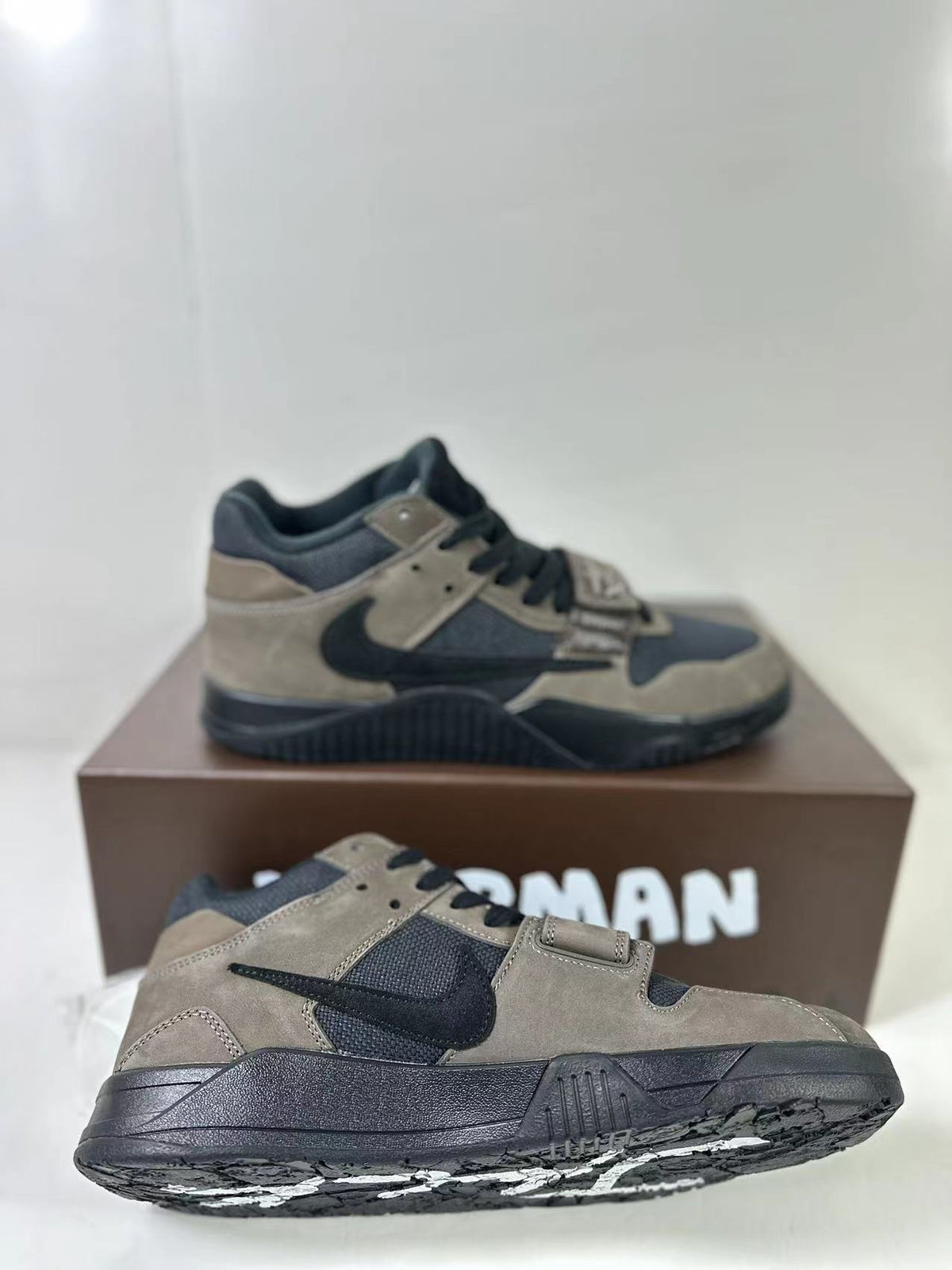 Jordan Jumpman Jack TR in Black Brown FZ8117-204 - product image from the listing.