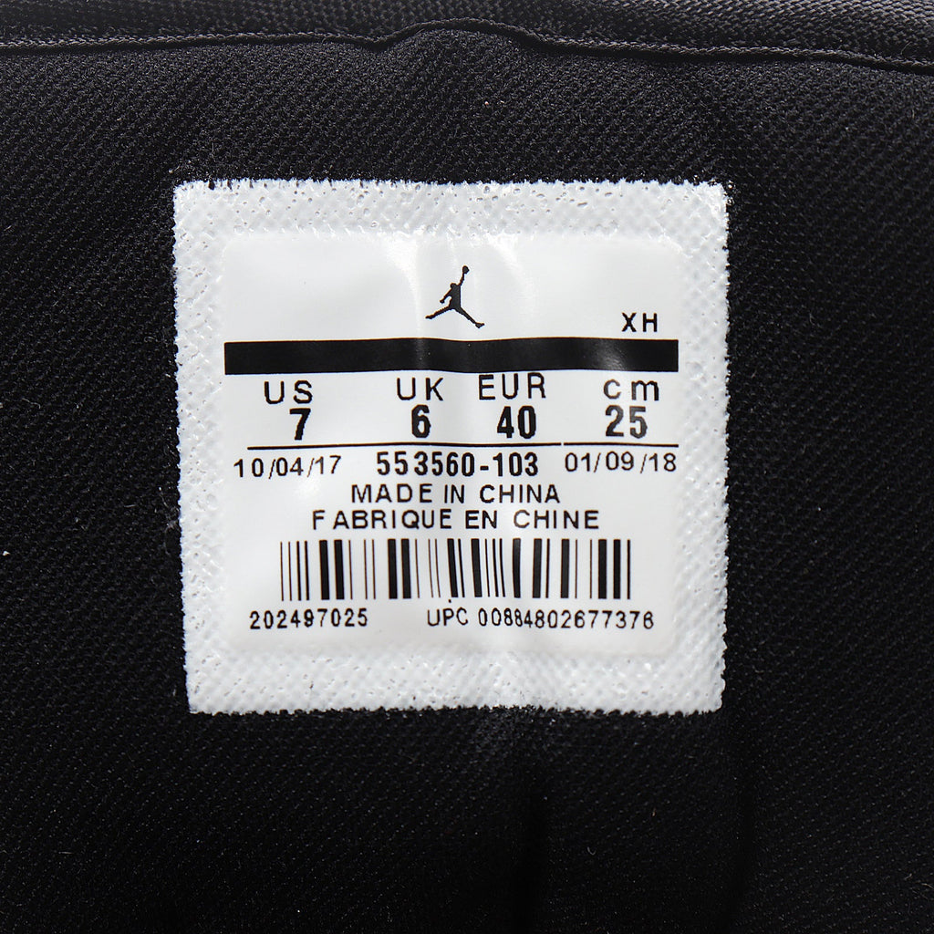 Air Jordan 1 Low Panda Black White Sneakers 553560-103 - product image from the listing.