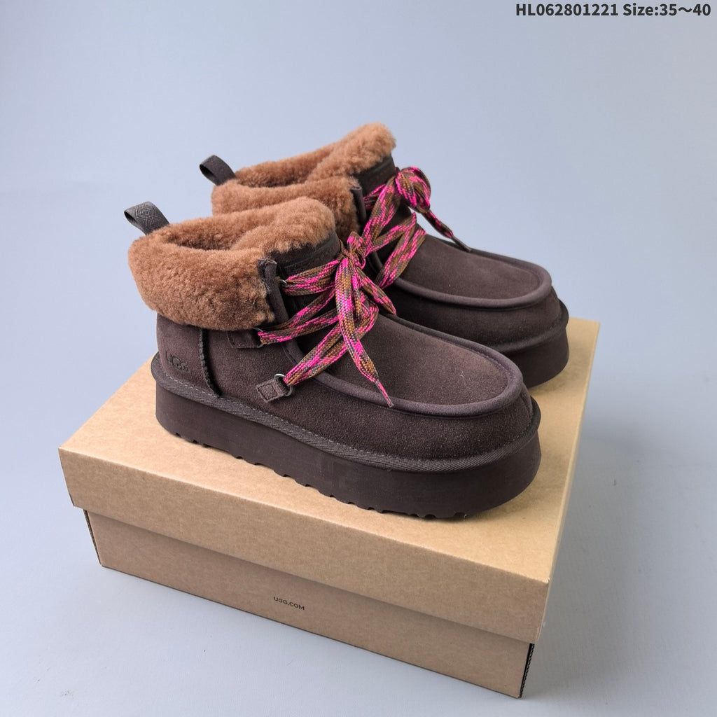Classic Mini II Lace-Up Platform Boots by UGG - product image from the listing.