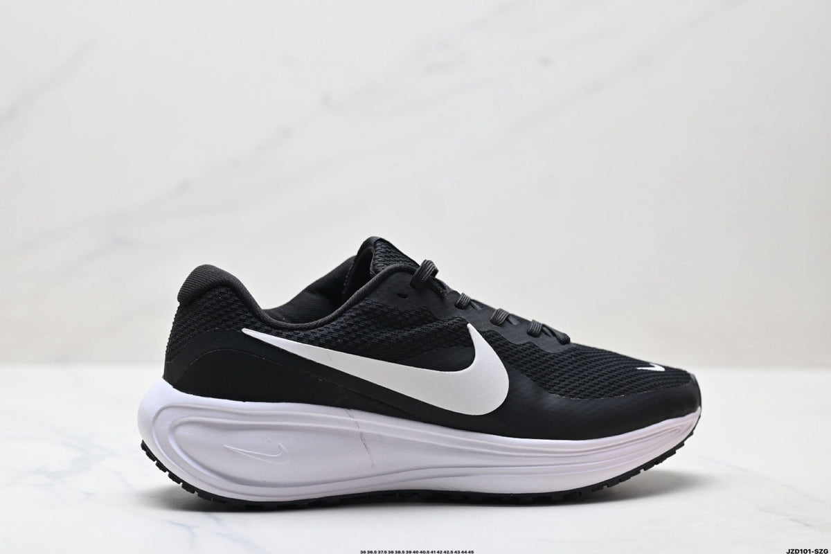 Nike Revolution 8 Running Sneakers in Black and White - product image from the listing.