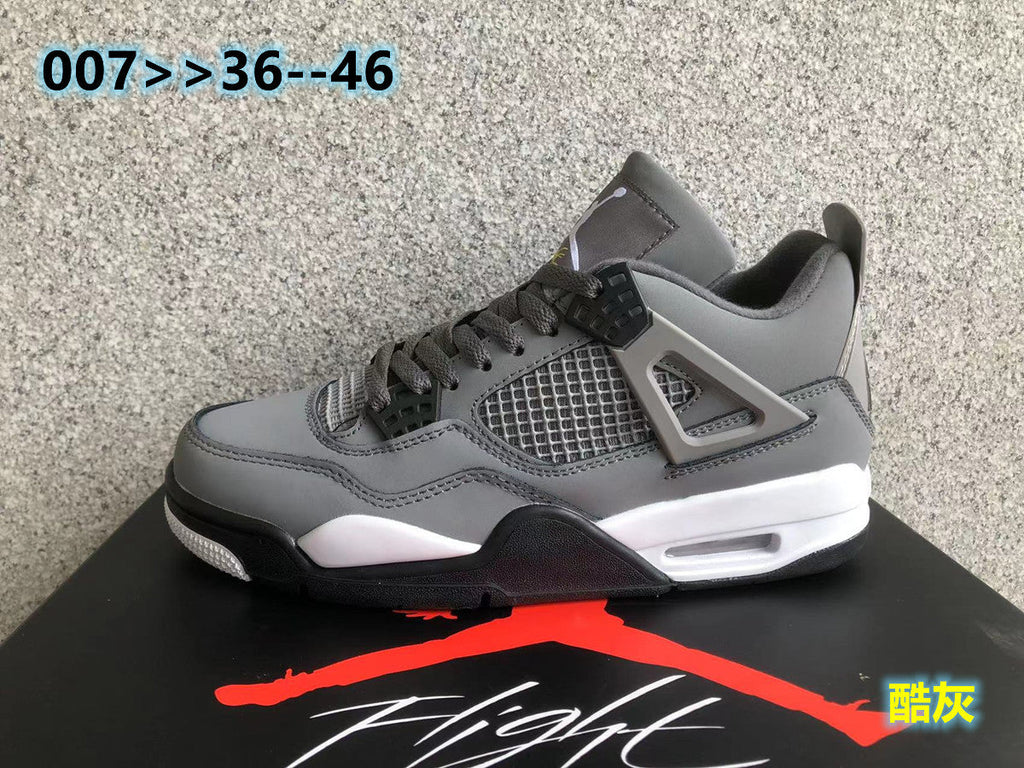 Jordan 4 Sneakers in Cool Grey - product image from the listing.