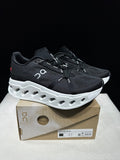 On CloudEclipse Running Shoes in Black and White - product image from the listing.