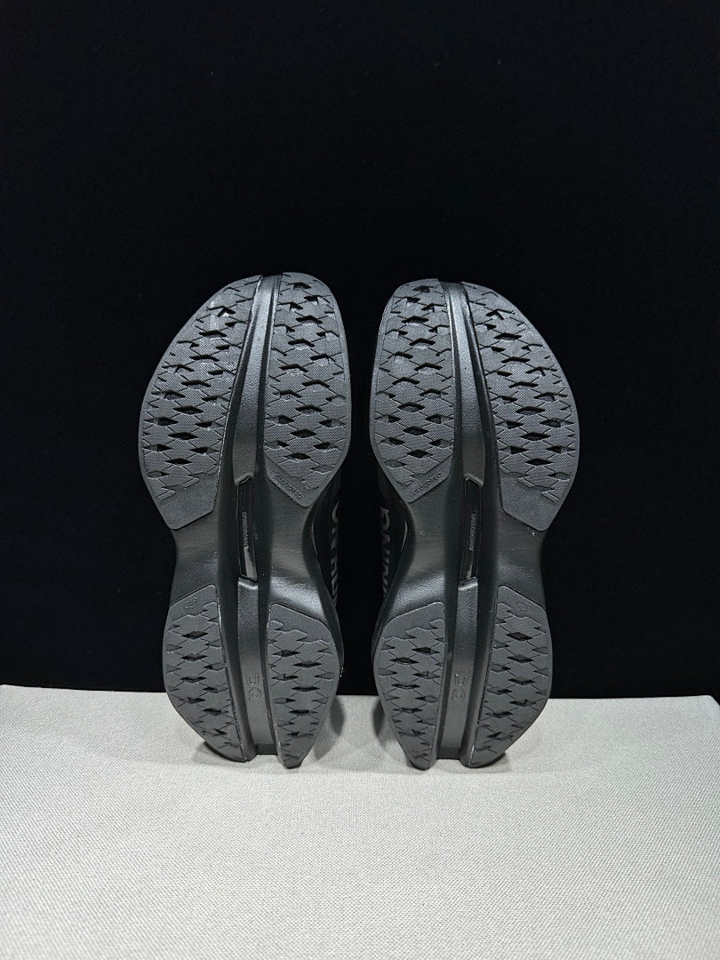 On Cloudboom Max Running Shoes, in Black - product image from the listing.