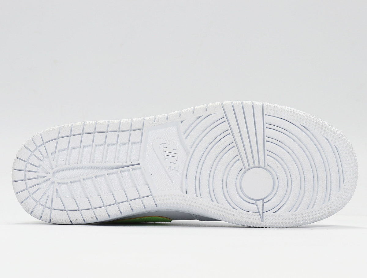Nike Air Force 1 Low Candy Swoosh Sneakers in White CW7035-100 - product image from the listing.
