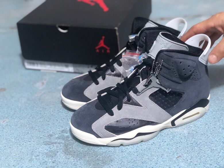 Jordan 6 Retro Sneakers in Smoke Grey - product image from the listing.