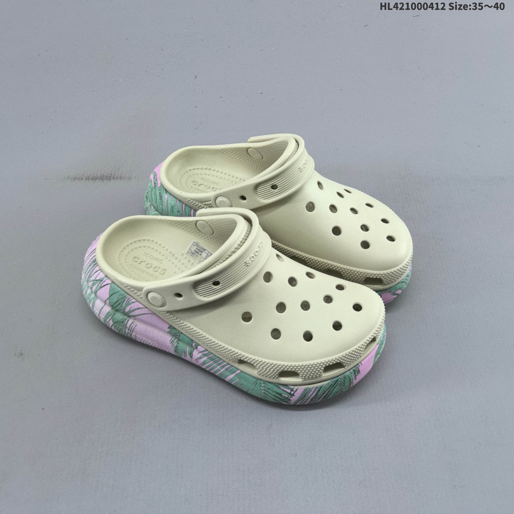Classic Platform Clogs with Butterfly Print by Crocs - product image from the listing.