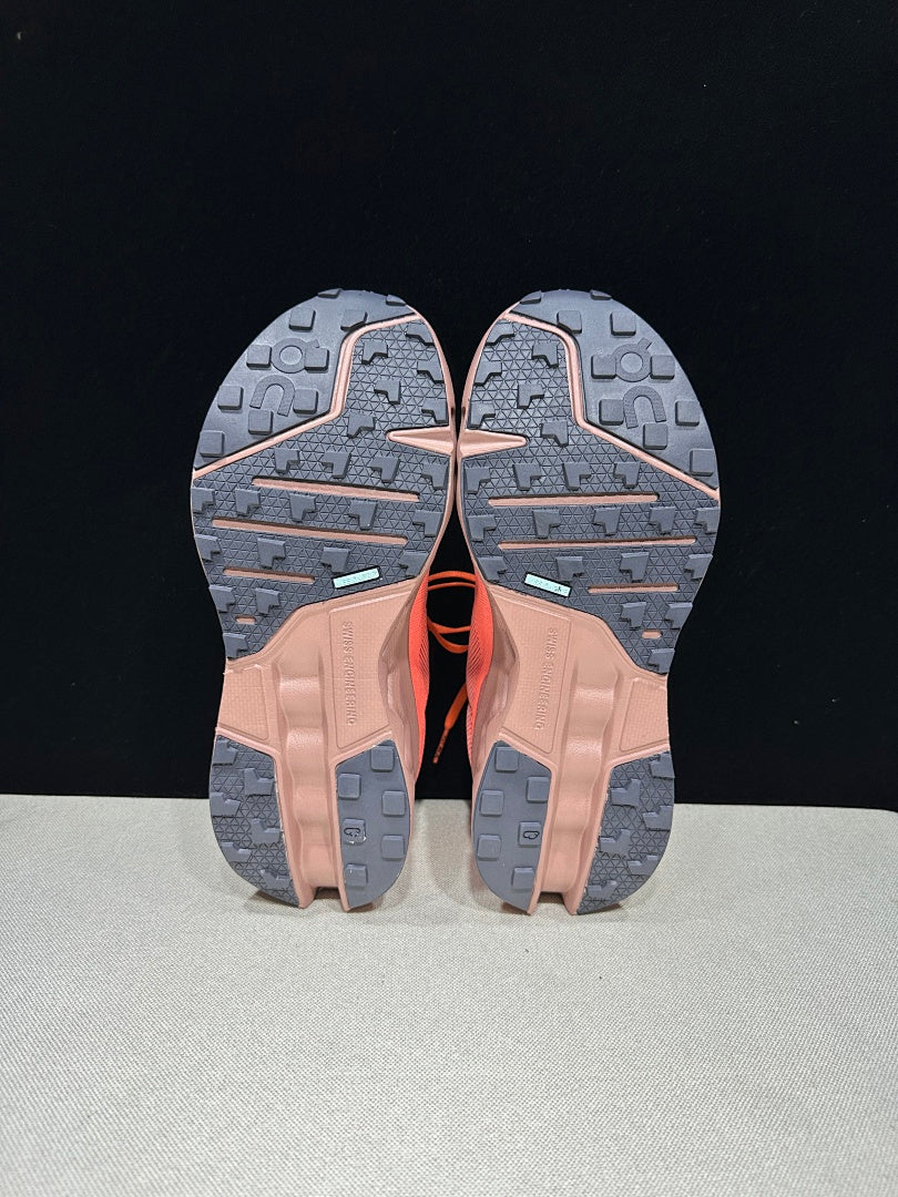 Orange On Cloudsurfer Trail Running Shoes - product image from the listing.