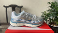 Nike P-6000 Sneakers in White Grey Blue HJ7246-100 - product image from the listing.