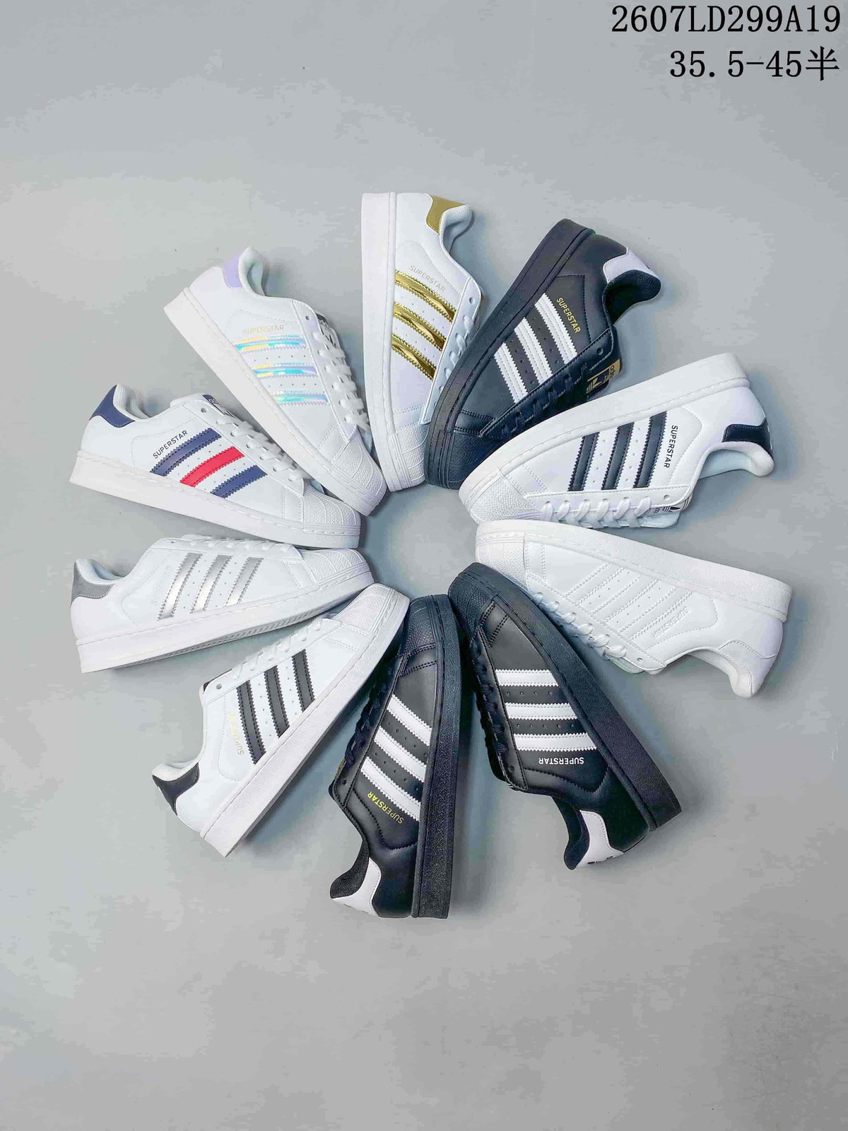 adidas Superstar Trainers 2607LD299A19 - product image from the listing.