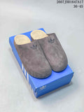 adidas Adimule Slip-On Clogs in Brown JQ4367 - product image from the listing.
