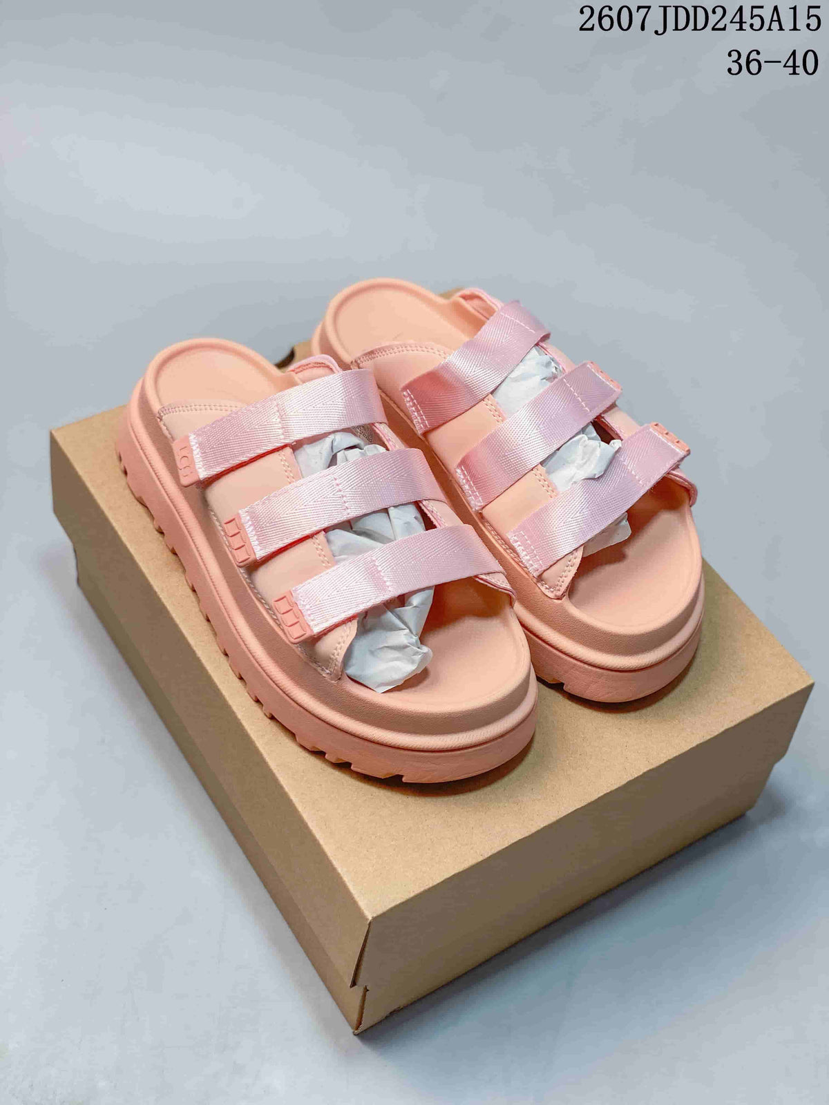 GoldenGlow Slide Sandals for Women by UGG - product image from the listing.