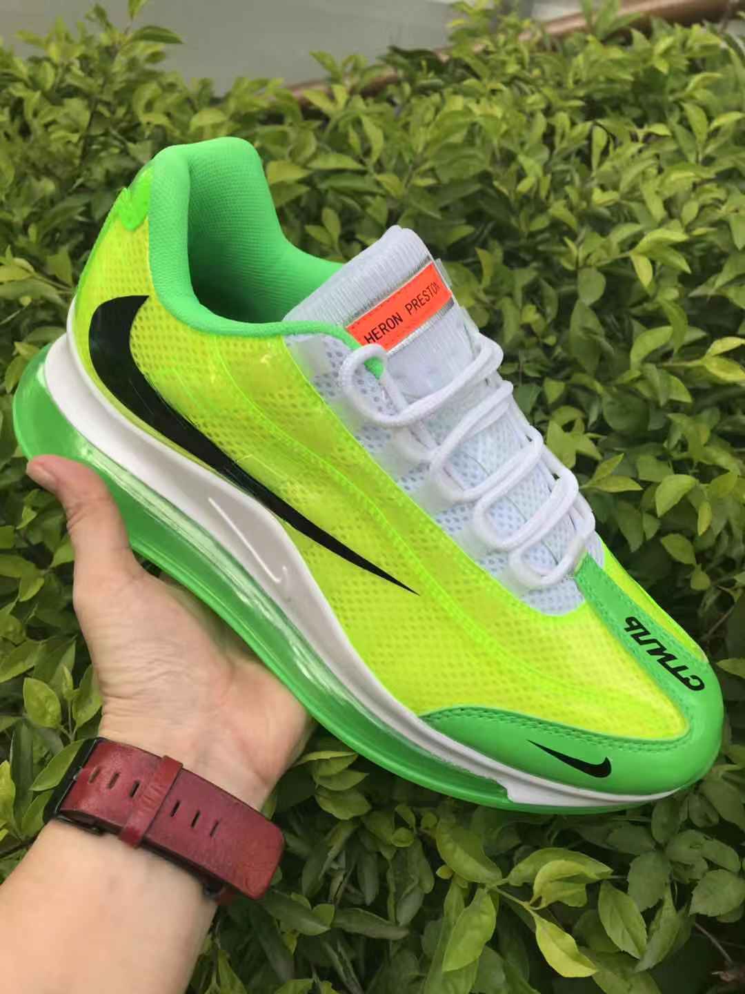 Nike Air Max 720 Heron Preston Sneakers Neon in Green - product image from the listing.
