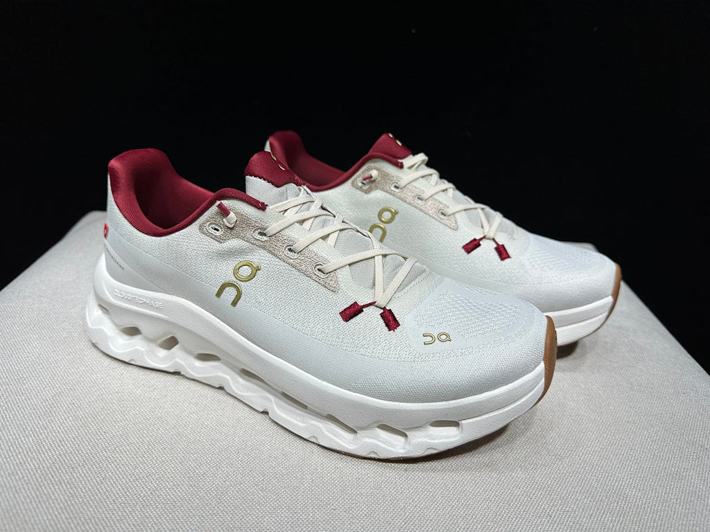 On Cloudtilt Snake Year Sneakers in Pearl Ivory - product image from the listing.