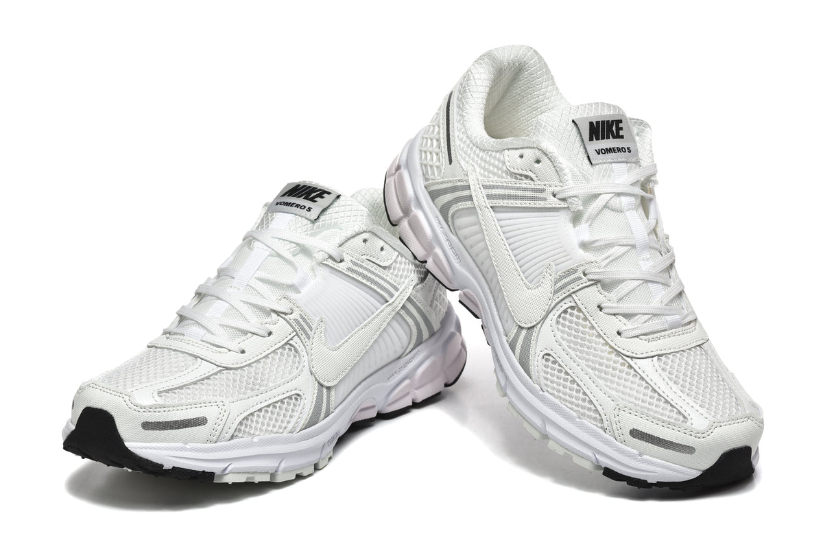 Nike Vomero 5 Sneakers in White and Grey - product image from the listing.