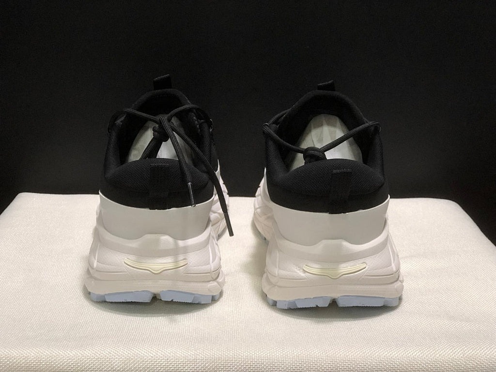 HOKA ONE ONE Tor Summit Black White Trail Trainers - product image from the listing.