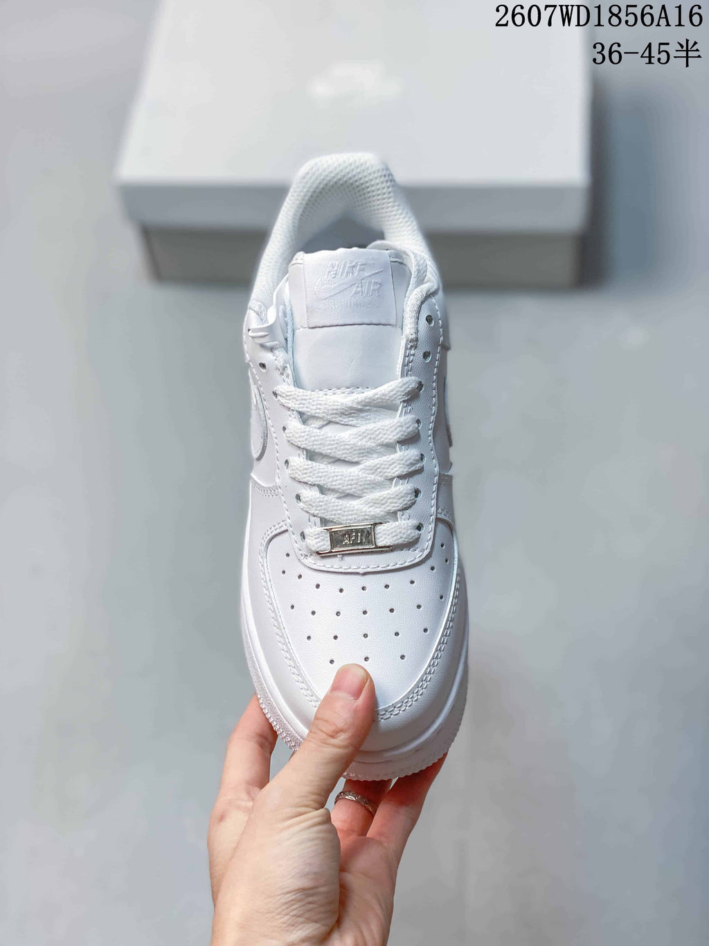 Nike Air Force 1 '07 Low Sneakers in White 2607WD1856A16 - product image from the listing.