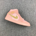 Jordan 1 Mid SE Sneakers in Pink 852542-600 - product image from the listing.