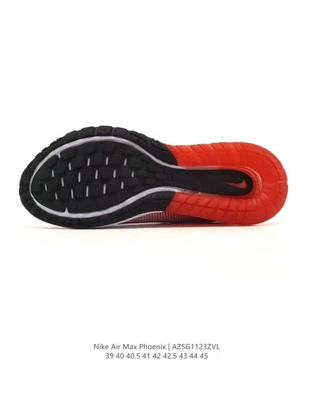 Nike Air Max Phoenix Running Sneakers in White Red LZSG1123ZVL - product image from the listing.