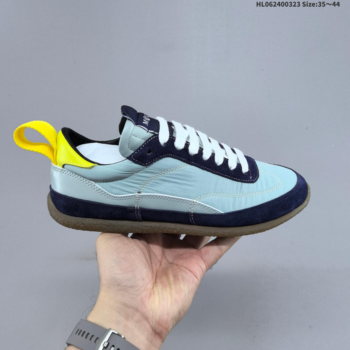Alexander McQueen EC1 Low-Cut Lace-Up Sneakers - product image from the listing.