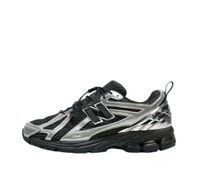Black and Silver New Balance 1906RBS Sneakers - product image from the listing.