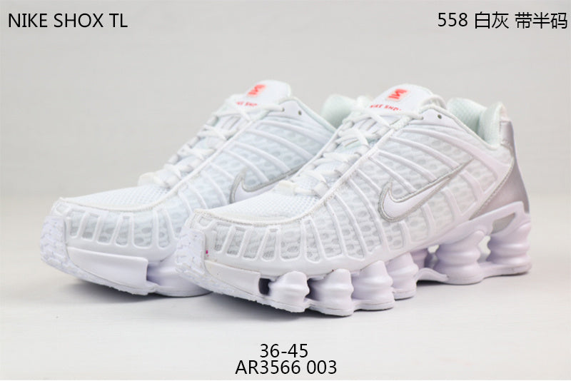 Black and Gold Nike Shox TL Sneakers - product image from the listing.