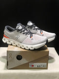 On Cloud X 4 Trainers Silver Flame - product image from the listing.