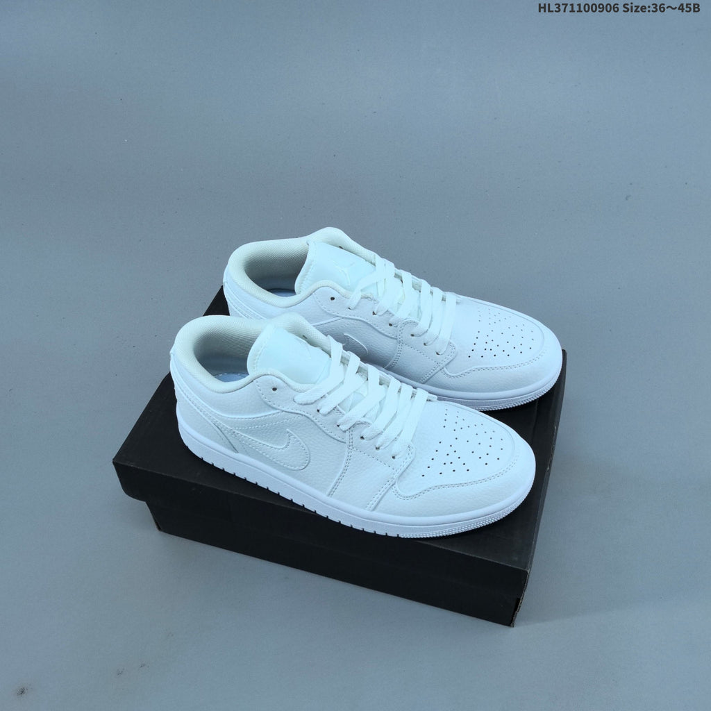 Sneakers, White and Color-Accent Styles - Nike Air Jordan 1 Low - product image from the listing.