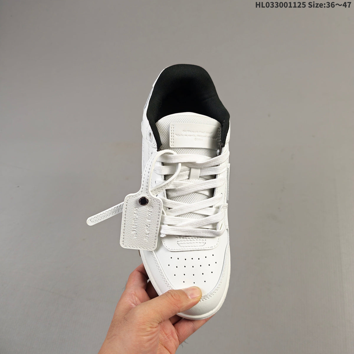 White Off-White Out Of Office Low-Top Sneakers - product image from the listing.