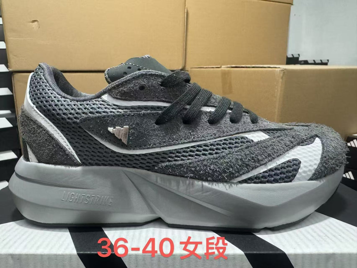 Adidas Lightstrike Gray Mesh Shoes for Running - product image from the listing.